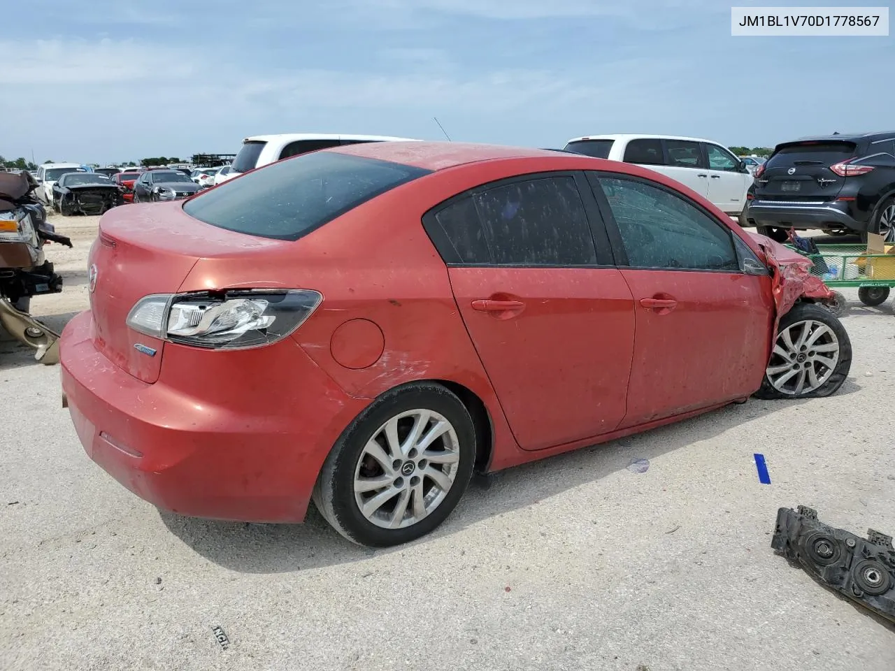 JM1BL1V70D1778567 2013 Mazda 3 I