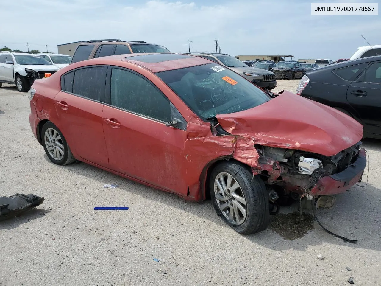 JM1BL1V70D1778567 2013 Mazda 3 I