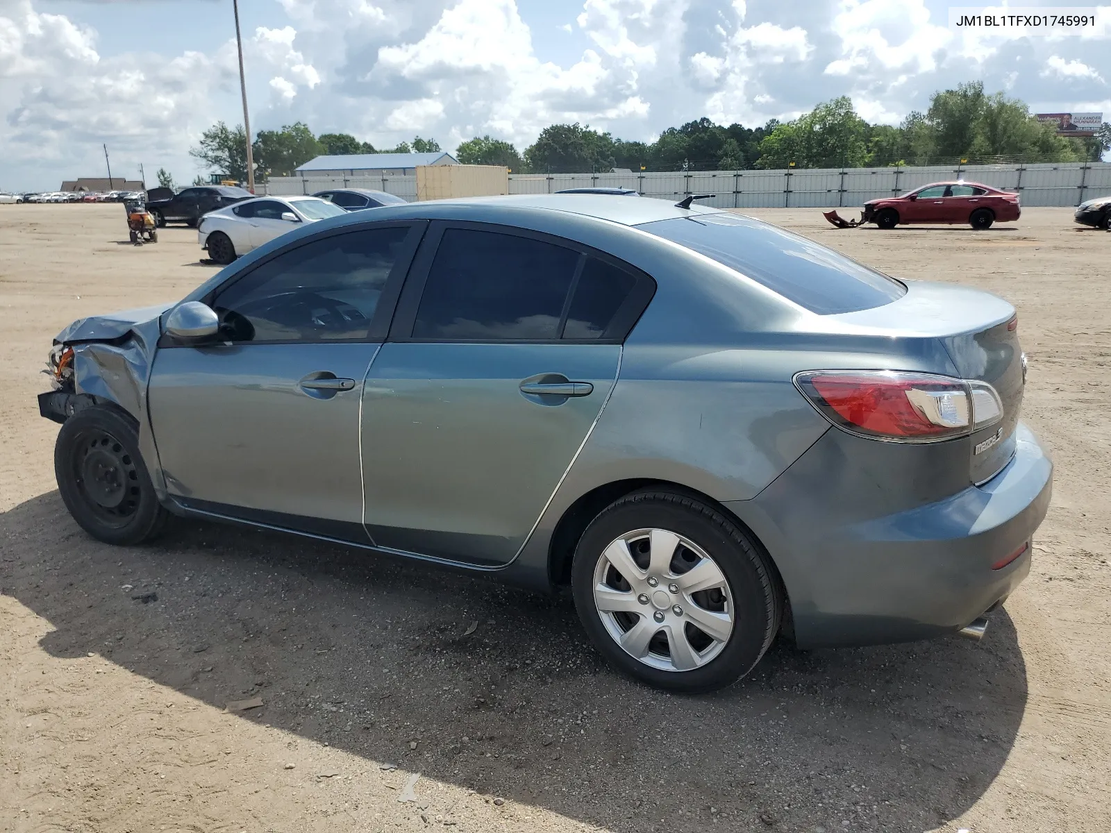 2013 Mazda 3 I VIN: JM1BL1TFXD1745991 Lot: 57837224