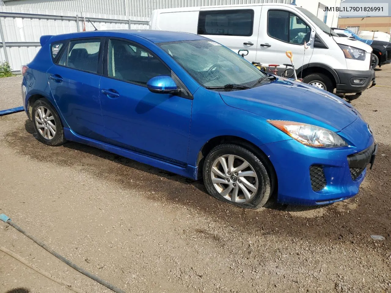 2013 Mazda 3 I VIN: JM1BL1L79D1826991 Lot: 58310824