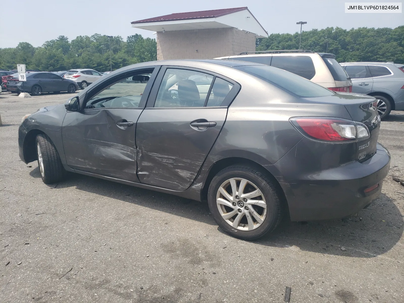 2013 Mazda 3 I VIN: JM1BL1VP6D1824564 Lot: 59455674