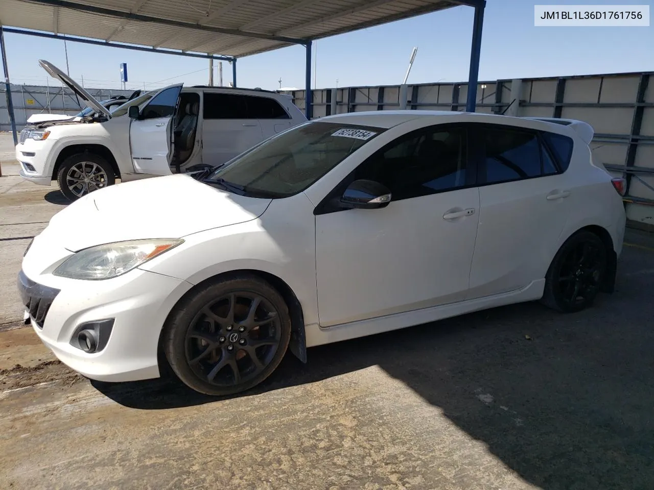 2013 Mazda Speed 3 VIN: JM1BL1L36D1761756 Lot: 62738154