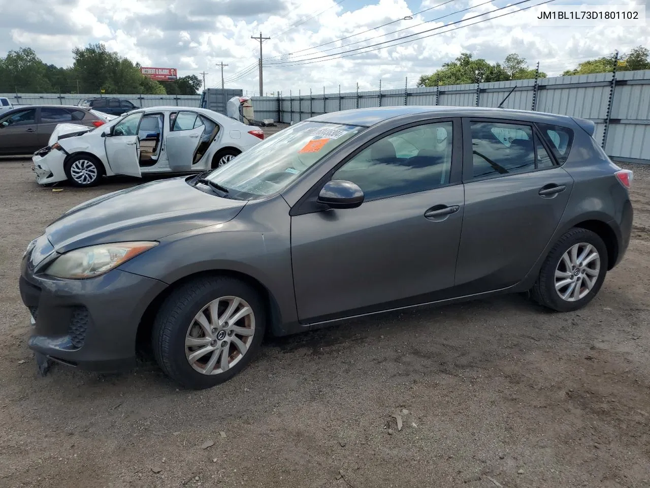 2013 Mazda 3 I VIN: JM1BL1L73D1801102 Lot: 63436304