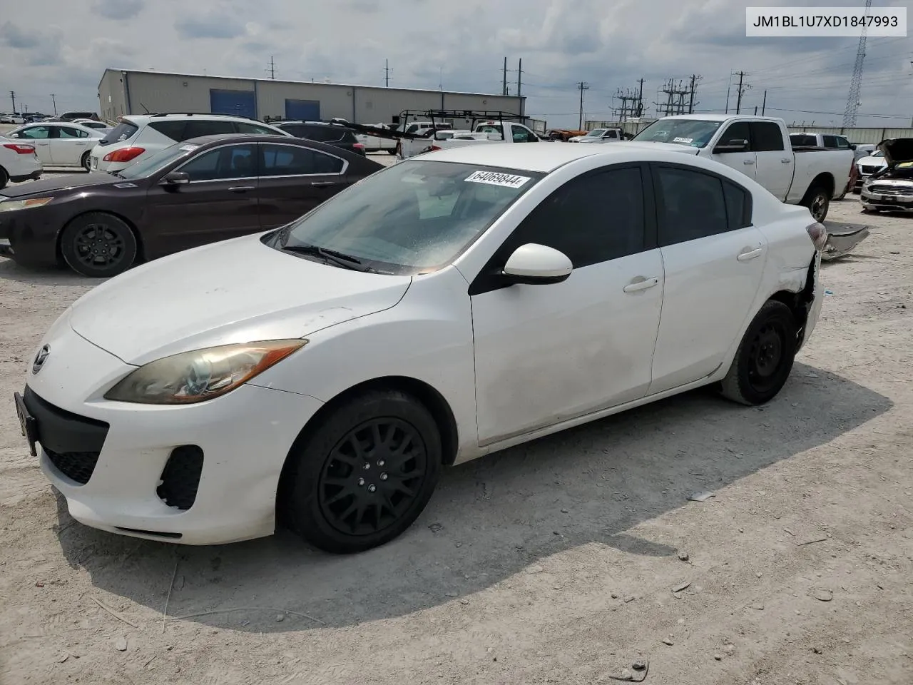 JM1BL1U7XD1847993 2013 Mazda 3 I