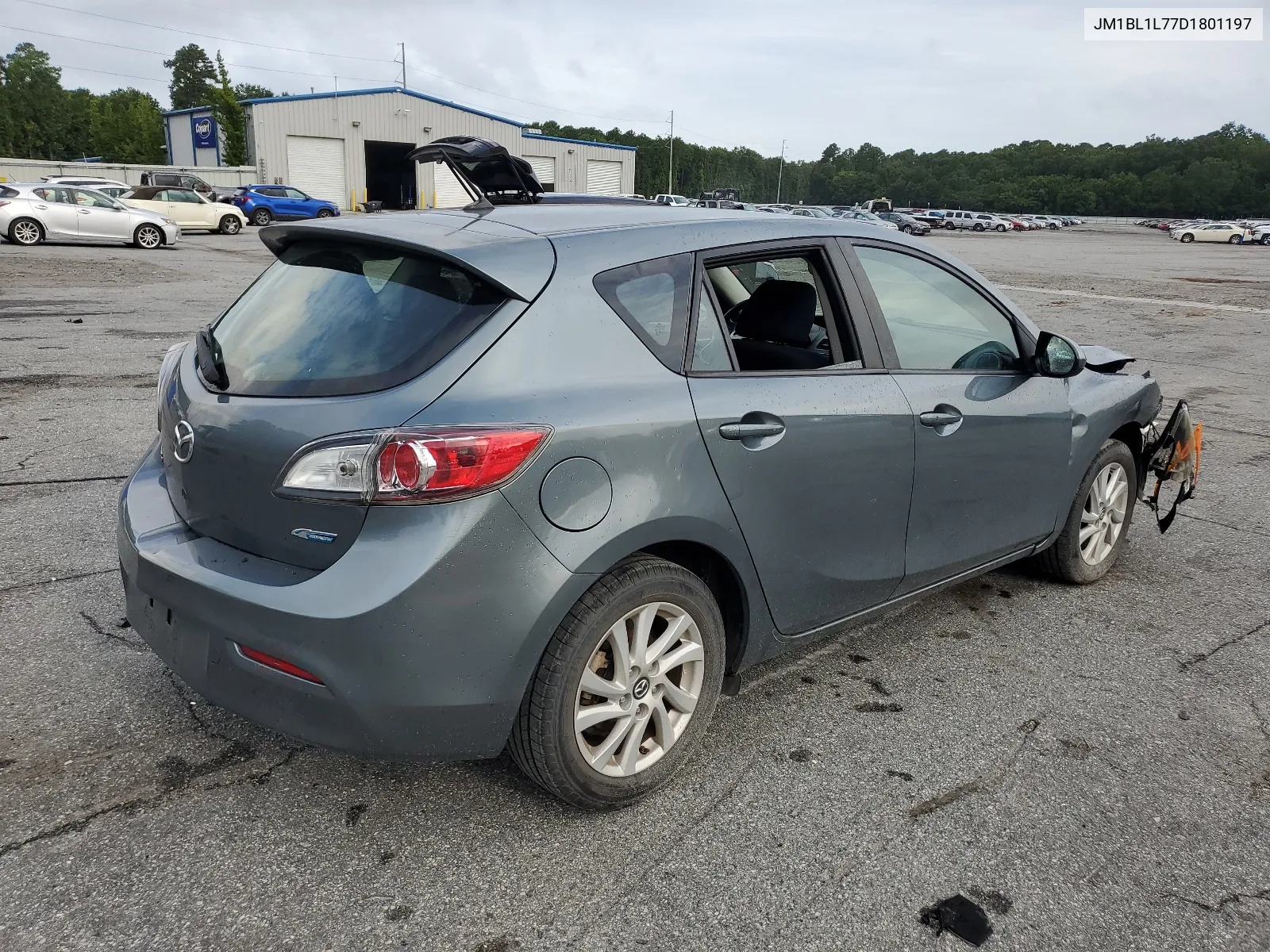 2013 Mazda 3 I VIN: JM1BL1L77D1801197 Lot: 64119834