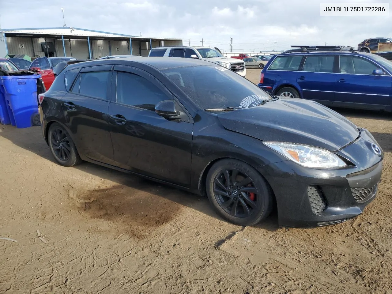 JM1BL1L75D1722286 2013 Mazda 3 I