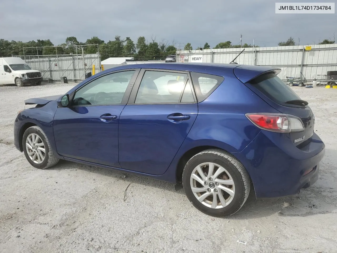 2013 Mazda 3 I VIN: JM1BL1L74D1734784 Lot: 66235244