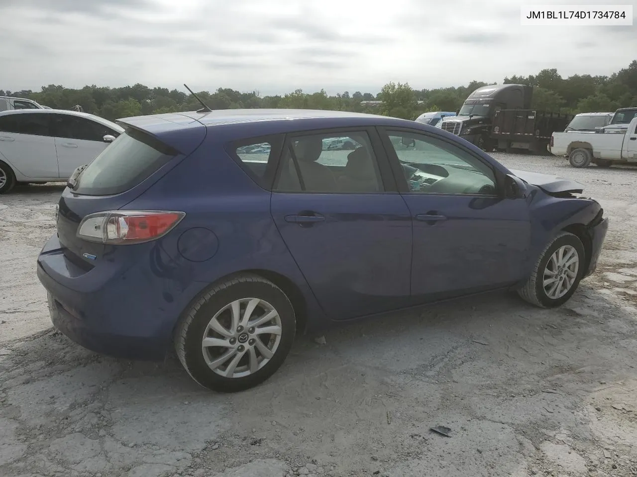 JM1BL1L74D1734784 2013 Mazda 3 I