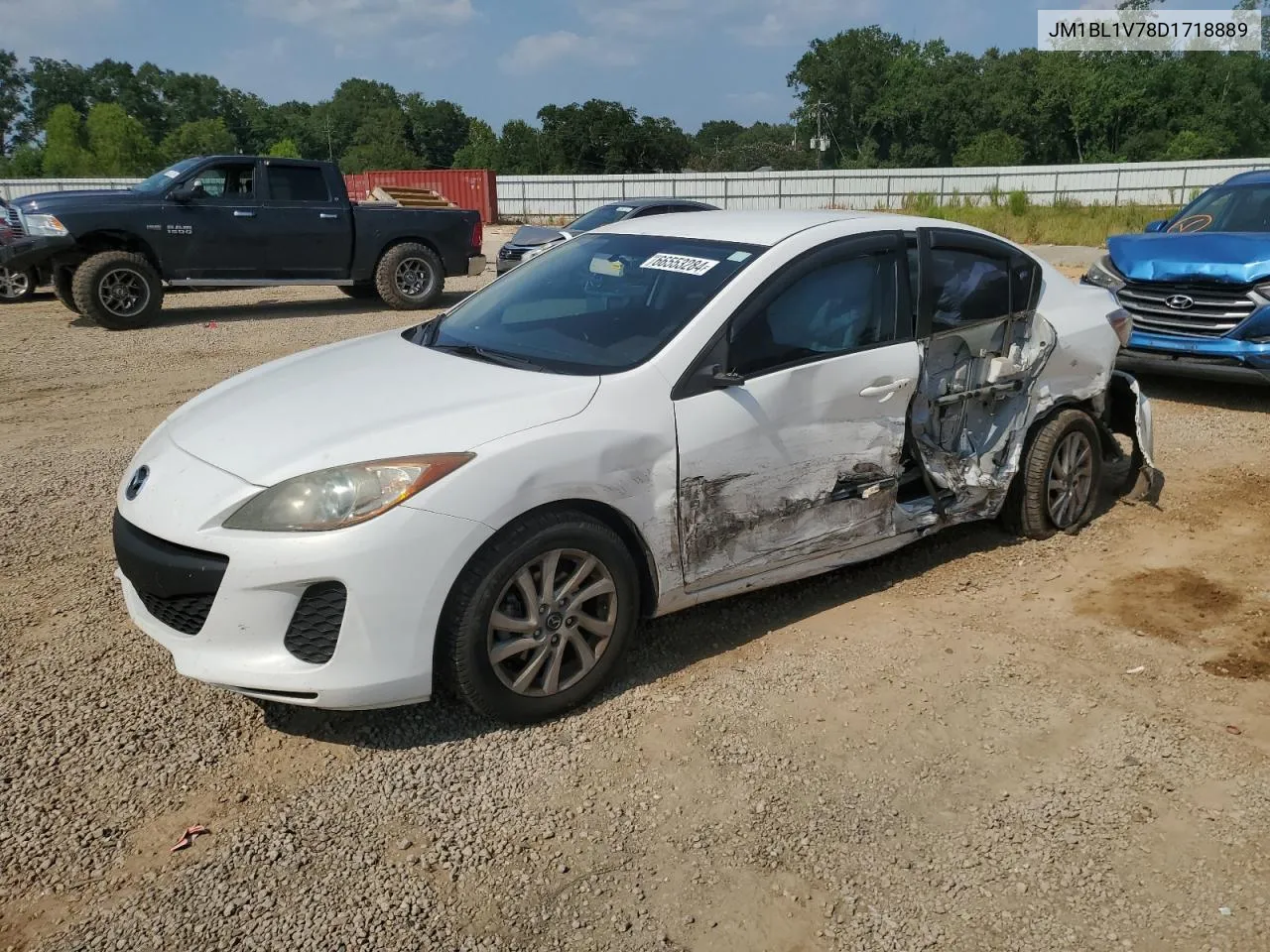 2013 Mazda 3 I VIN: JM1BL1V78D1718889 Lot: 66553284