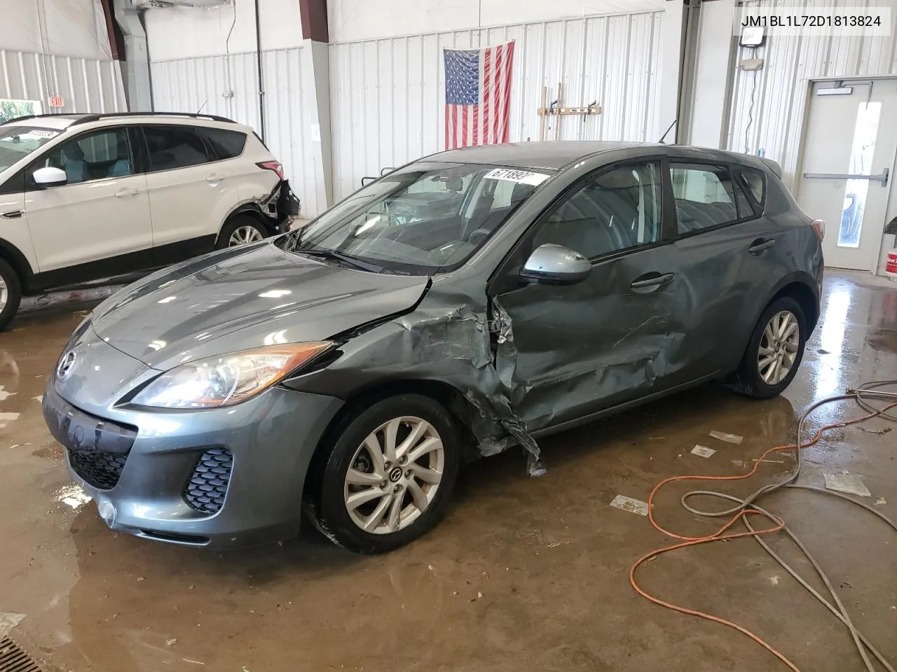 2013 Mazda 3 I VIN: JM1BL1L72D1813824 Lot: 67189994