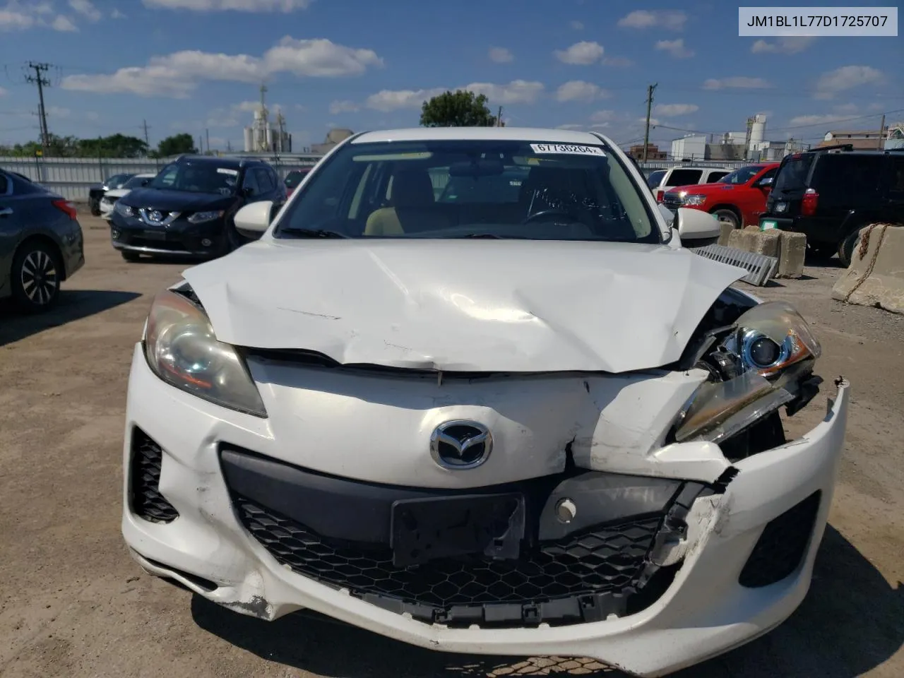 JM1BL1L77D1725707 2013 Mazda 3 I