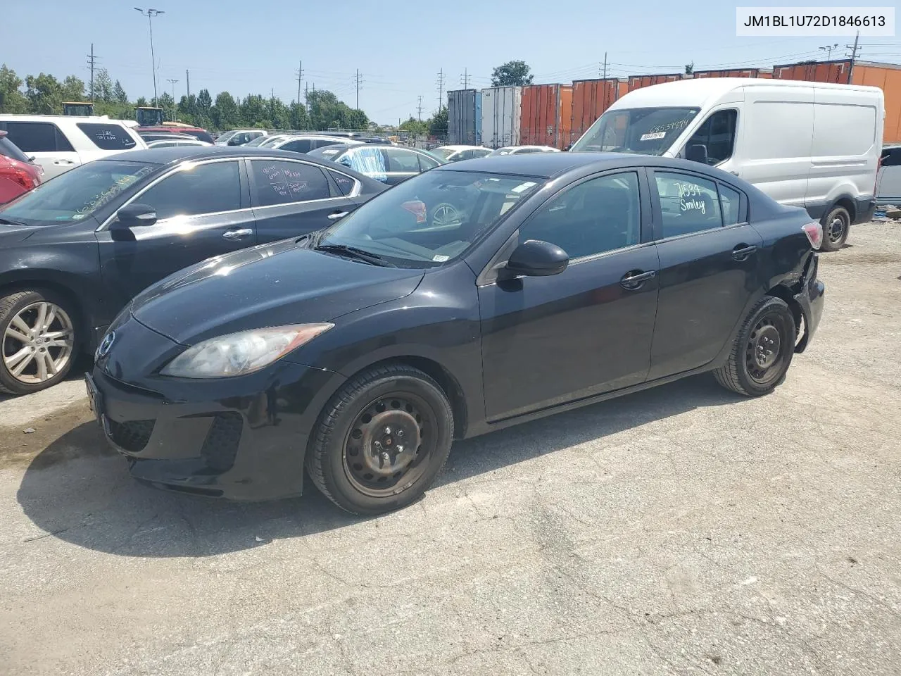 2013 Mazda 3 I VIN: JM1BL1U72D1846613 Lot: 67887334