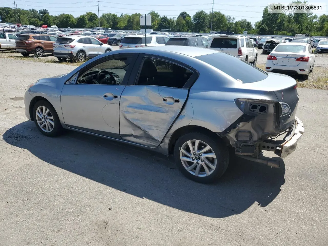 2013 Mazda 3 I VIN: JM1BL1V73D1805891 Lot: 67954554