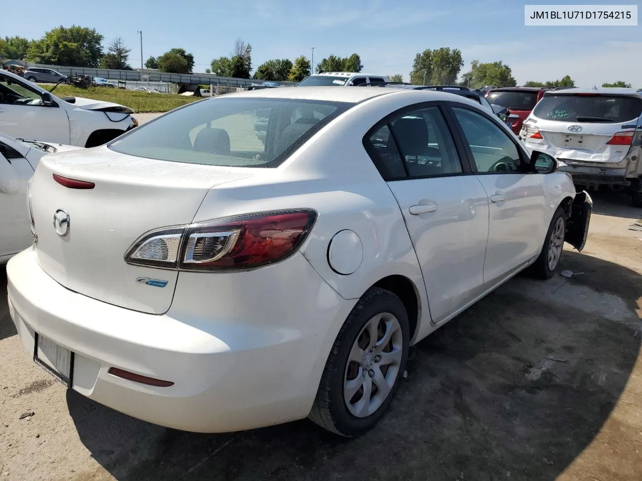 2013 Mazda 3 I VIN: JM1BL1U71D1754215 Lot: 68374024