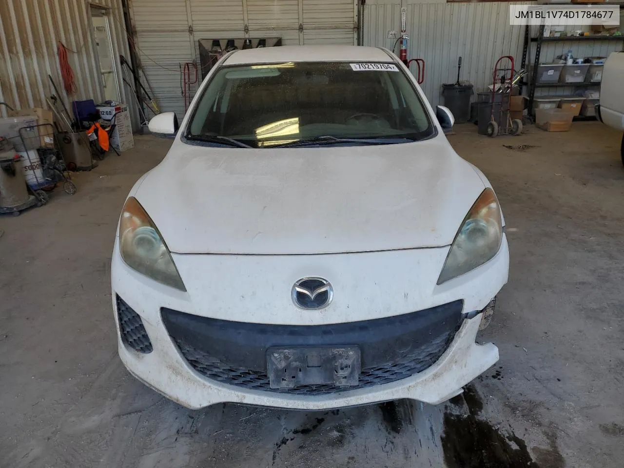 2013 Mazda 3 I VIN: JM1BL1V74D1784677 Lot: 70219704