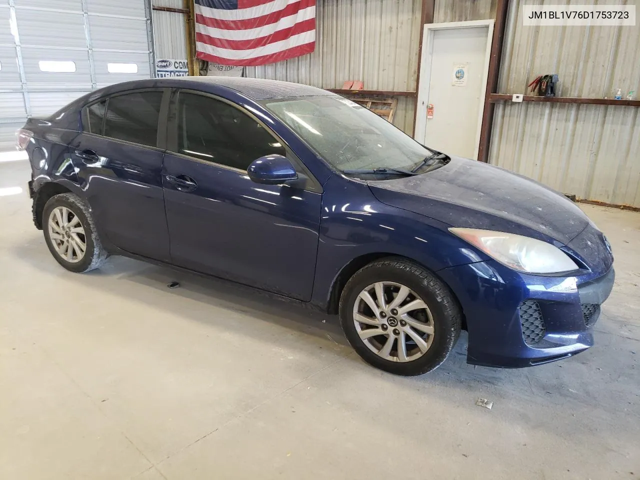 2013 Mazda 3 I VIN: JM1BL1V76D1753723 Lot: 70234204