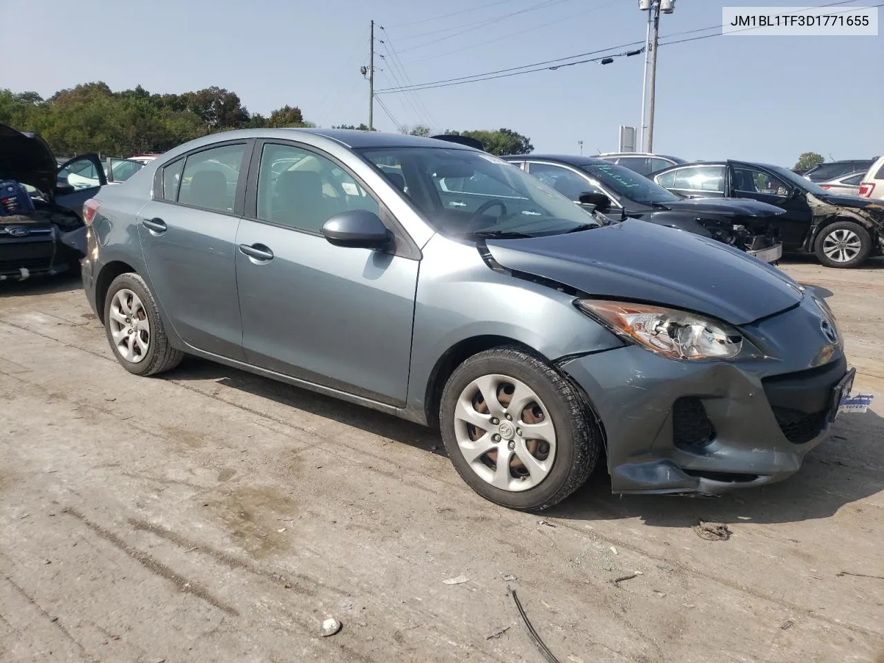 2013 Mazda 3 I VIN: JM1BL1TF3D1771655 Lot: 70403154