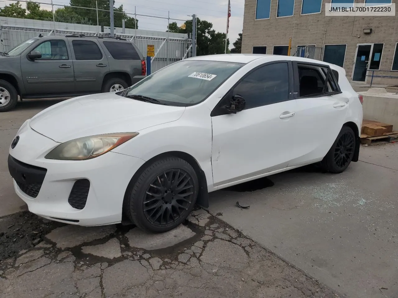 2013 Mazda 3 I VIN: JM1BL1L70D1722230 Lot: 70610654