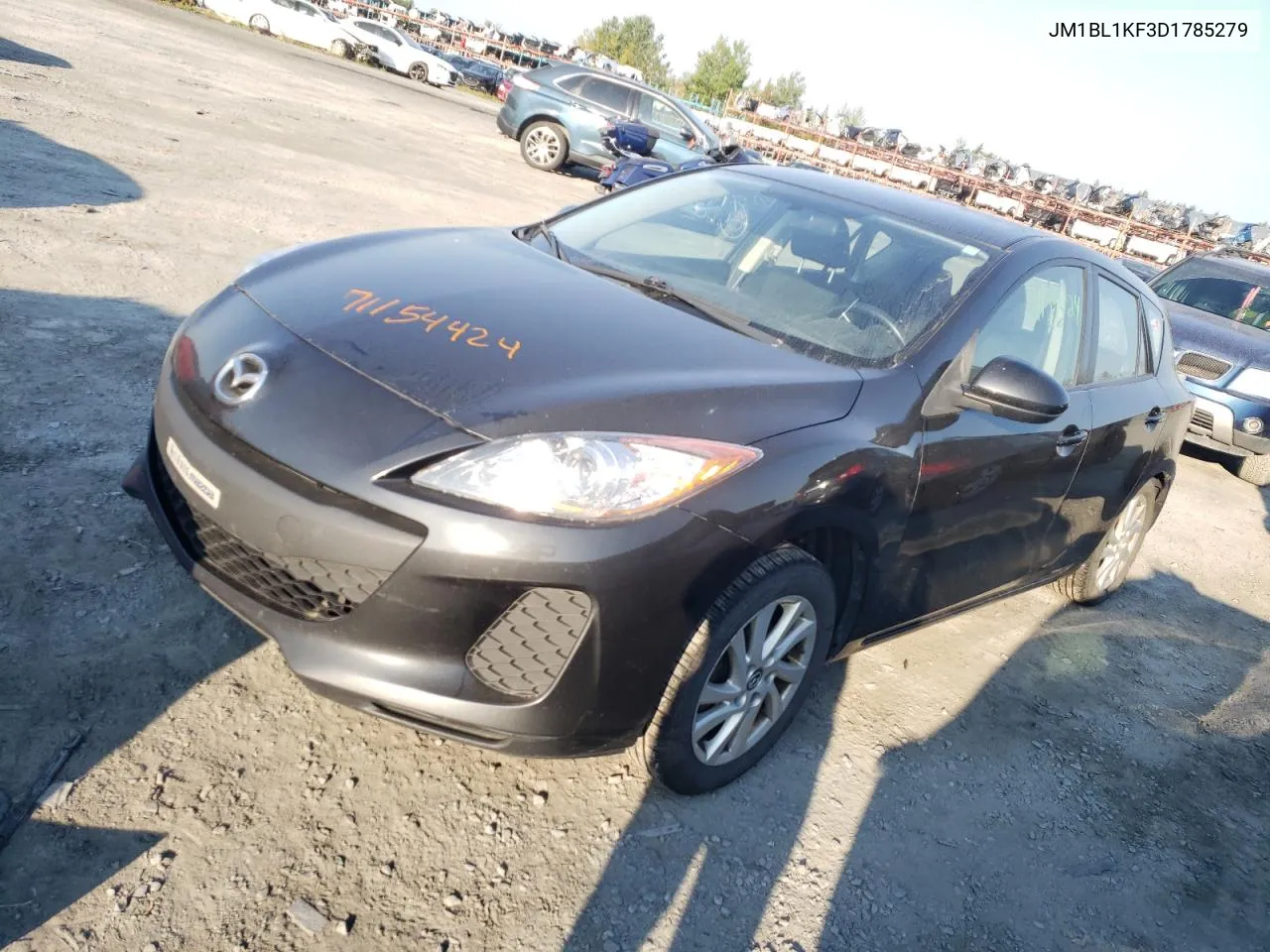 2013 Mazda 3 I VIN: JM1BL1KF3D1785279 Lot: 71154424