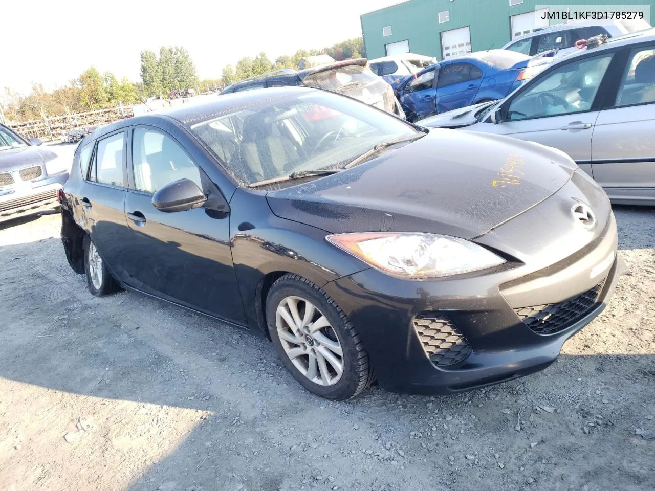 2013 Mazda 3 I VIN: JM1BL1KF3D1785279 Lot: 71154424