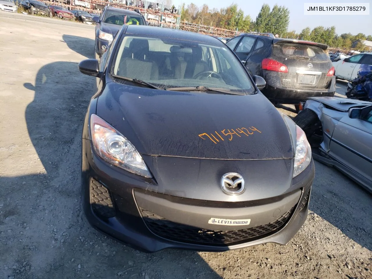 2013 Mazda 3 I VIN: JM1BL1KF3D1785279 Lot: 71154424