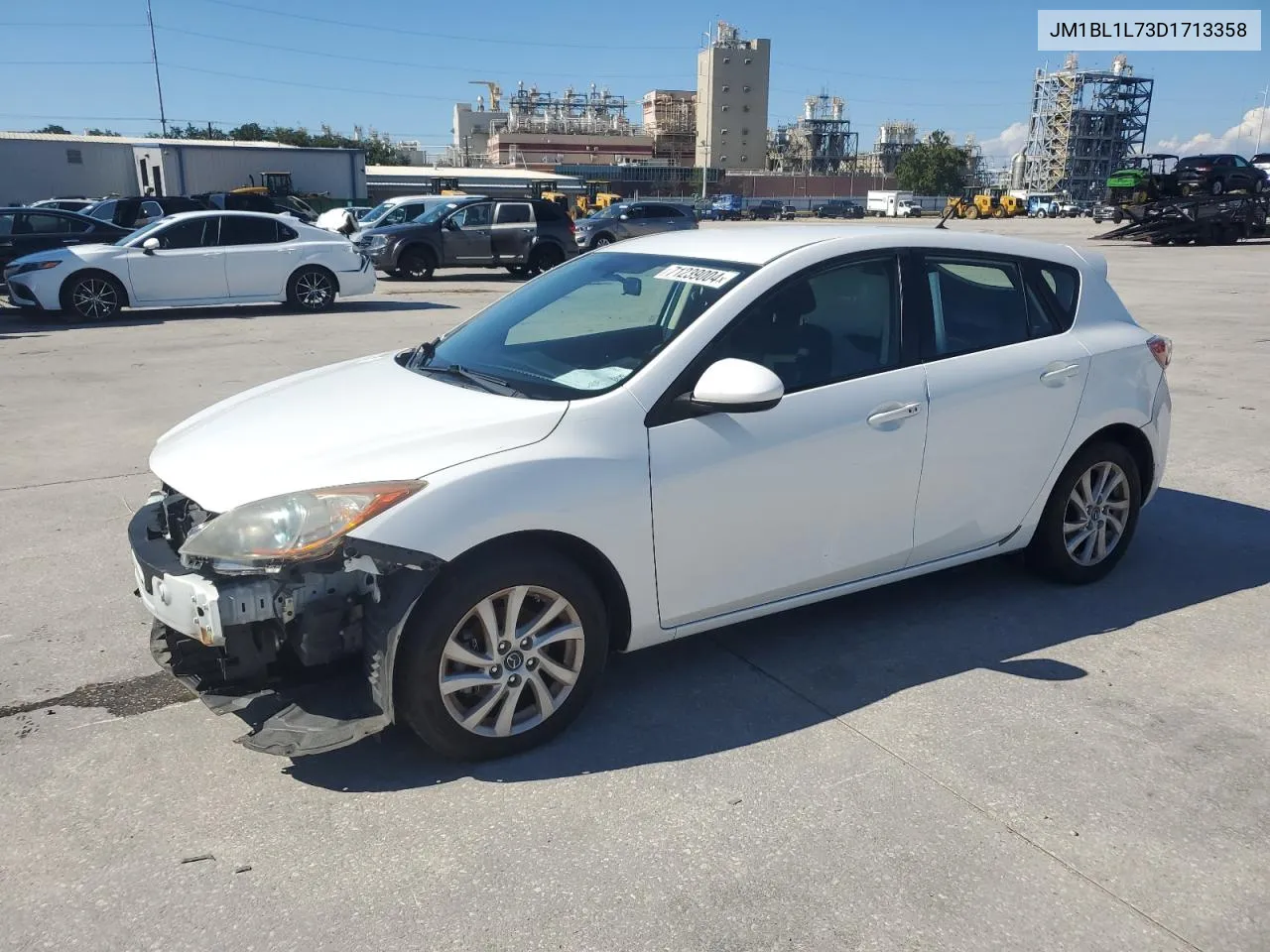 2013 Mazda 3 I VIN: JM1BL1L73D1713358 Lot: 71239004