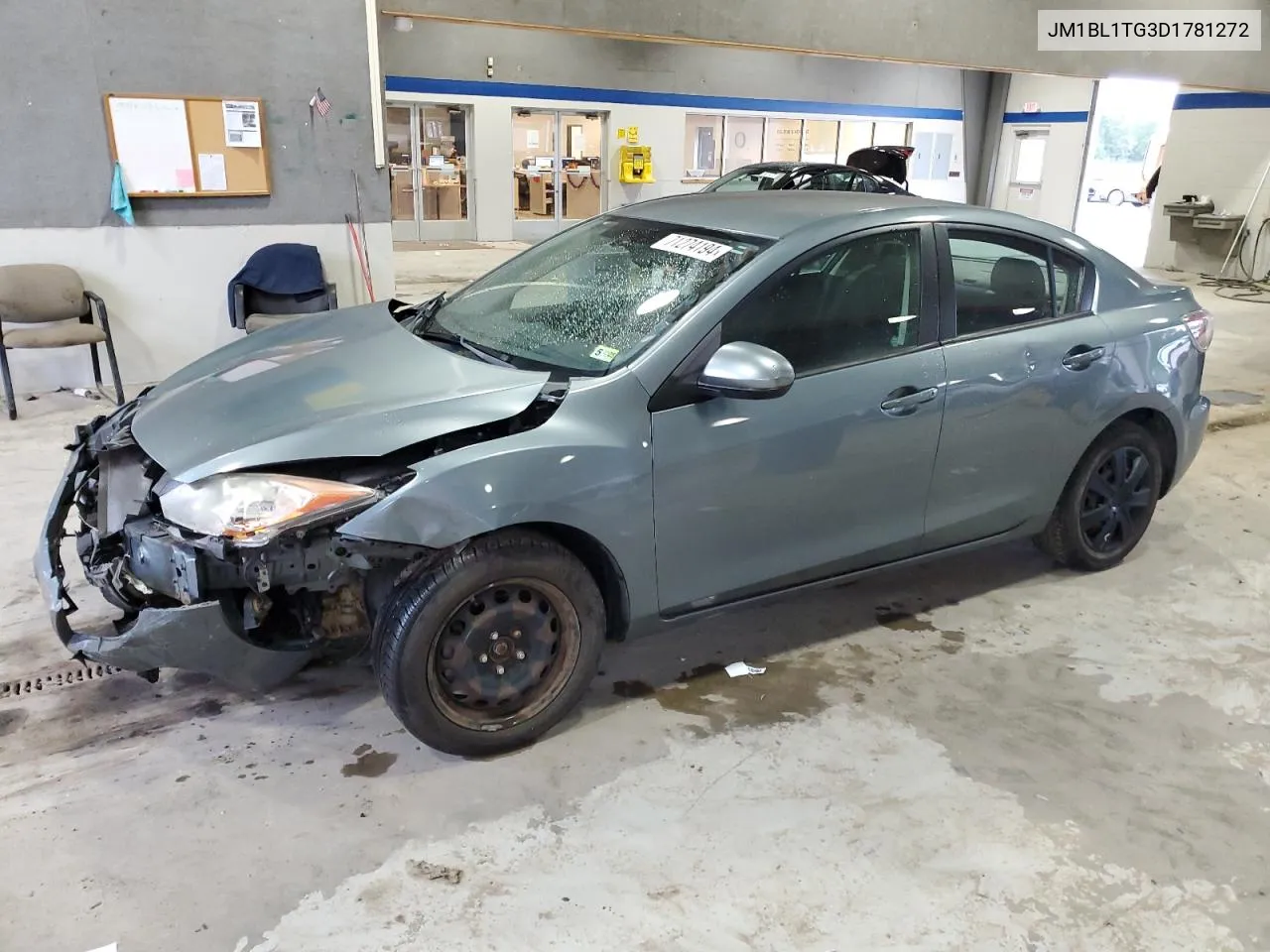 2013 Mazda 3 I VIN: JM1BL1TG3D1781272 Lot: 71274194