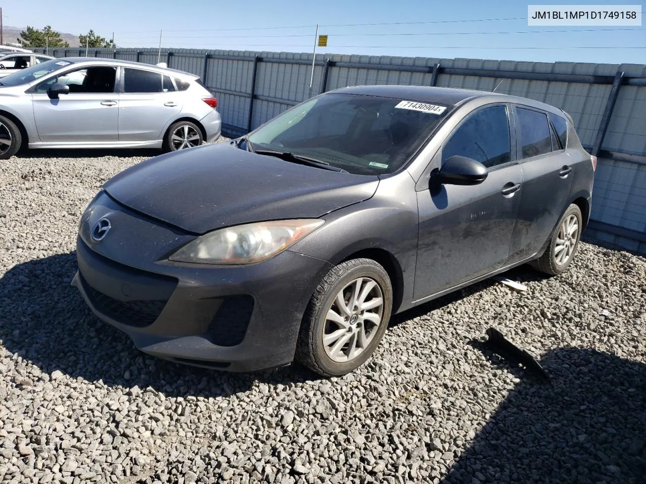 2013 Mazda 3 I VIN: JM1BL1MP1D1749158 Lot: 71430904