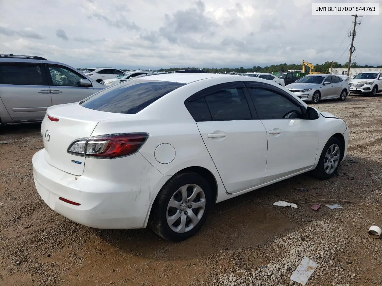 2013 Mazda 3 I VIN: JM1BL1U70D1844763 Lot: 71496534