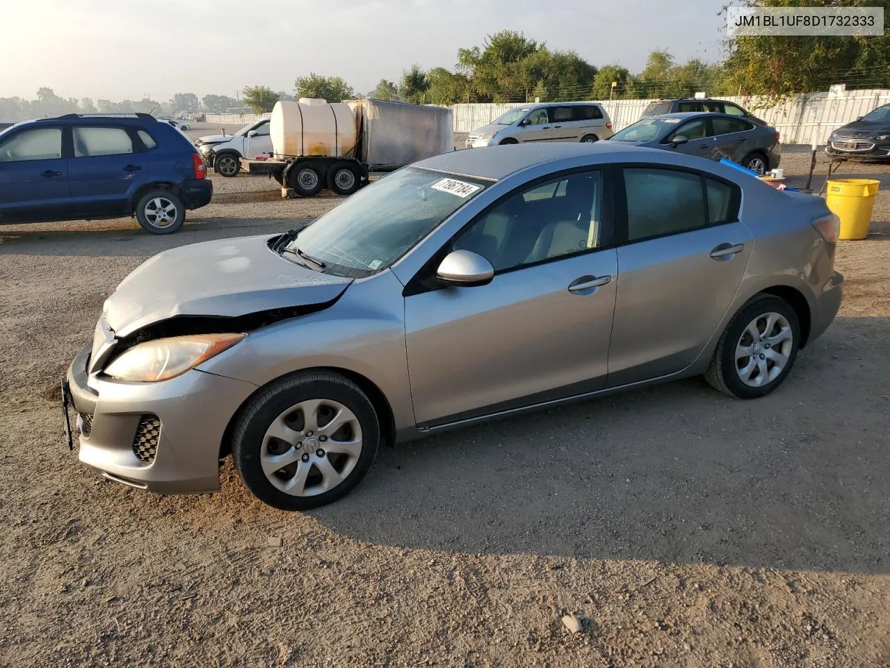 2013 Mazda 3 I VIN: JM1BL1UF8D1732333 Lot: 71967184