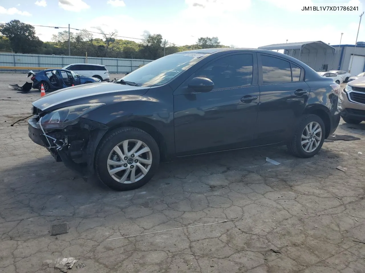 2013 Mazda 3 I VIN: JM1BL1V7XD1786241 Lot: 72200474