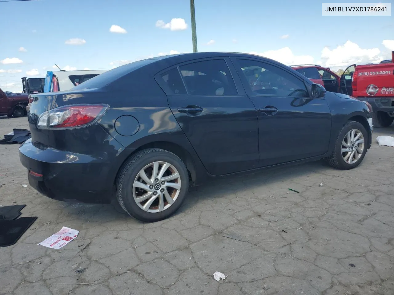 2013 Mazda 3 I VIN: JM1BL1V7XD1786241 Lot: 72200474