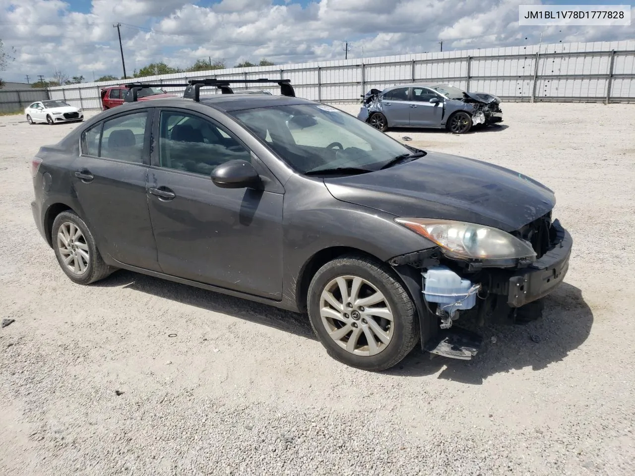 2013 Mazda 3 I VIN: JM1BL1V78D1777828 Lot: 72313794