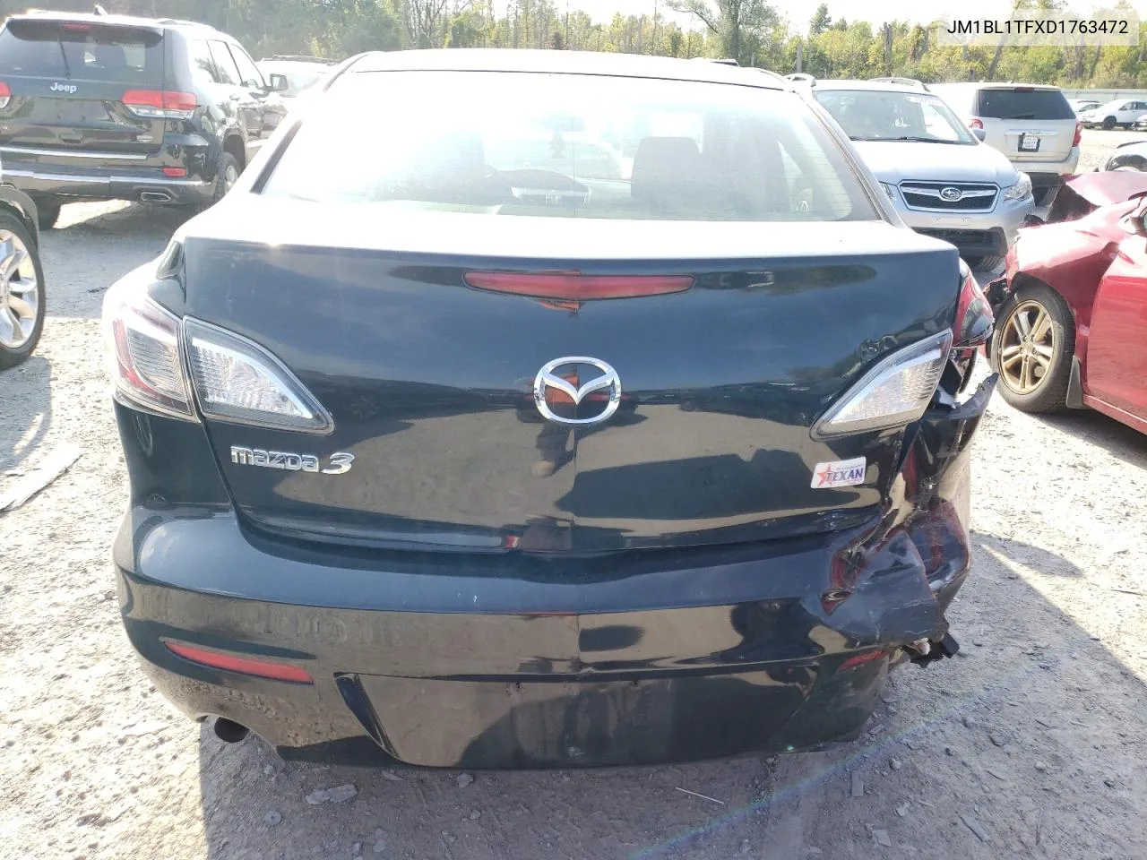 2013 Mazda 3 I VIN: JM1BL1TFXD1763472 Lot: 72429364