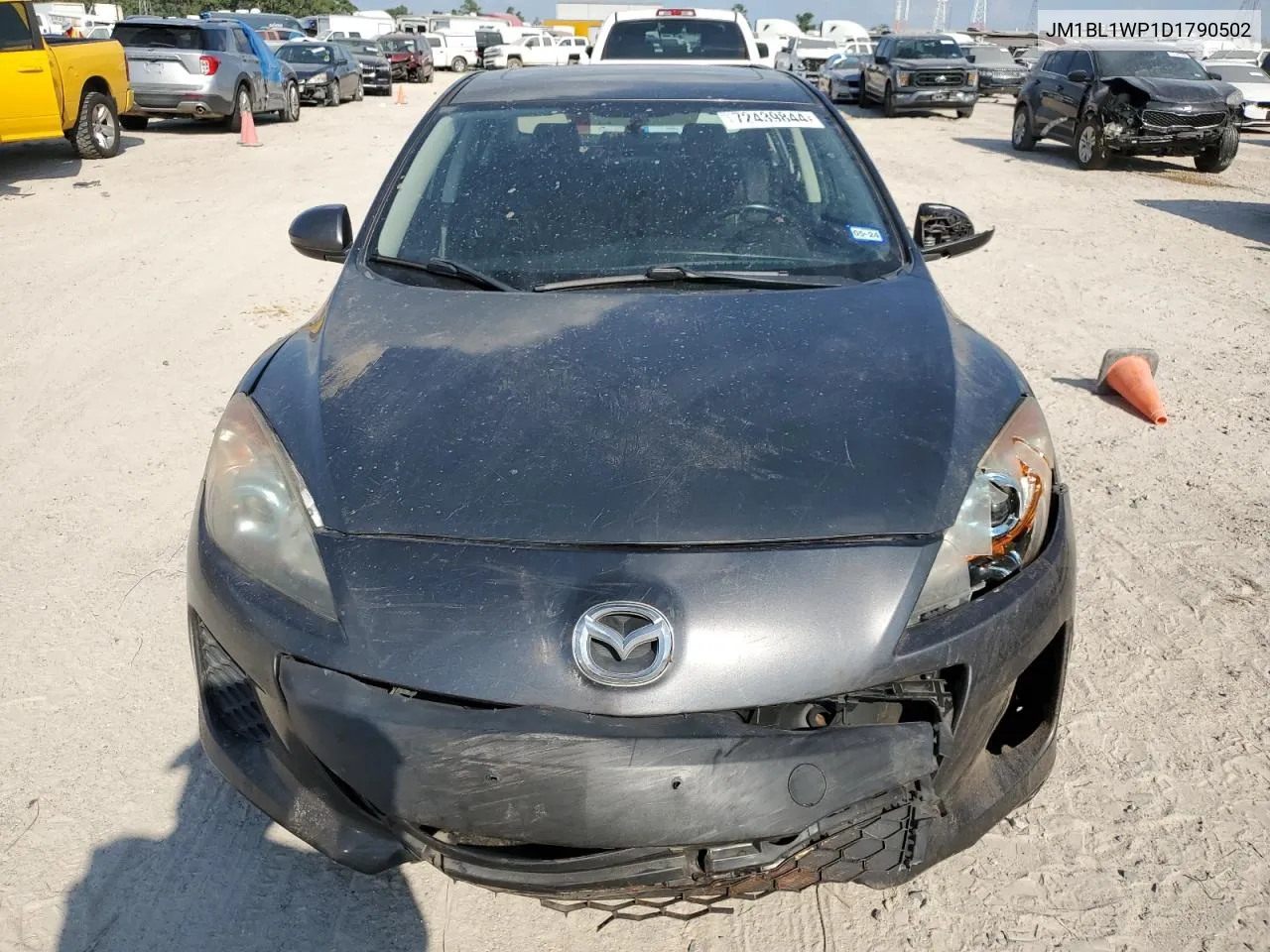 2013 Mazda 3 I VIN: JM1BL1WP1D1790502 Lot: 72439844