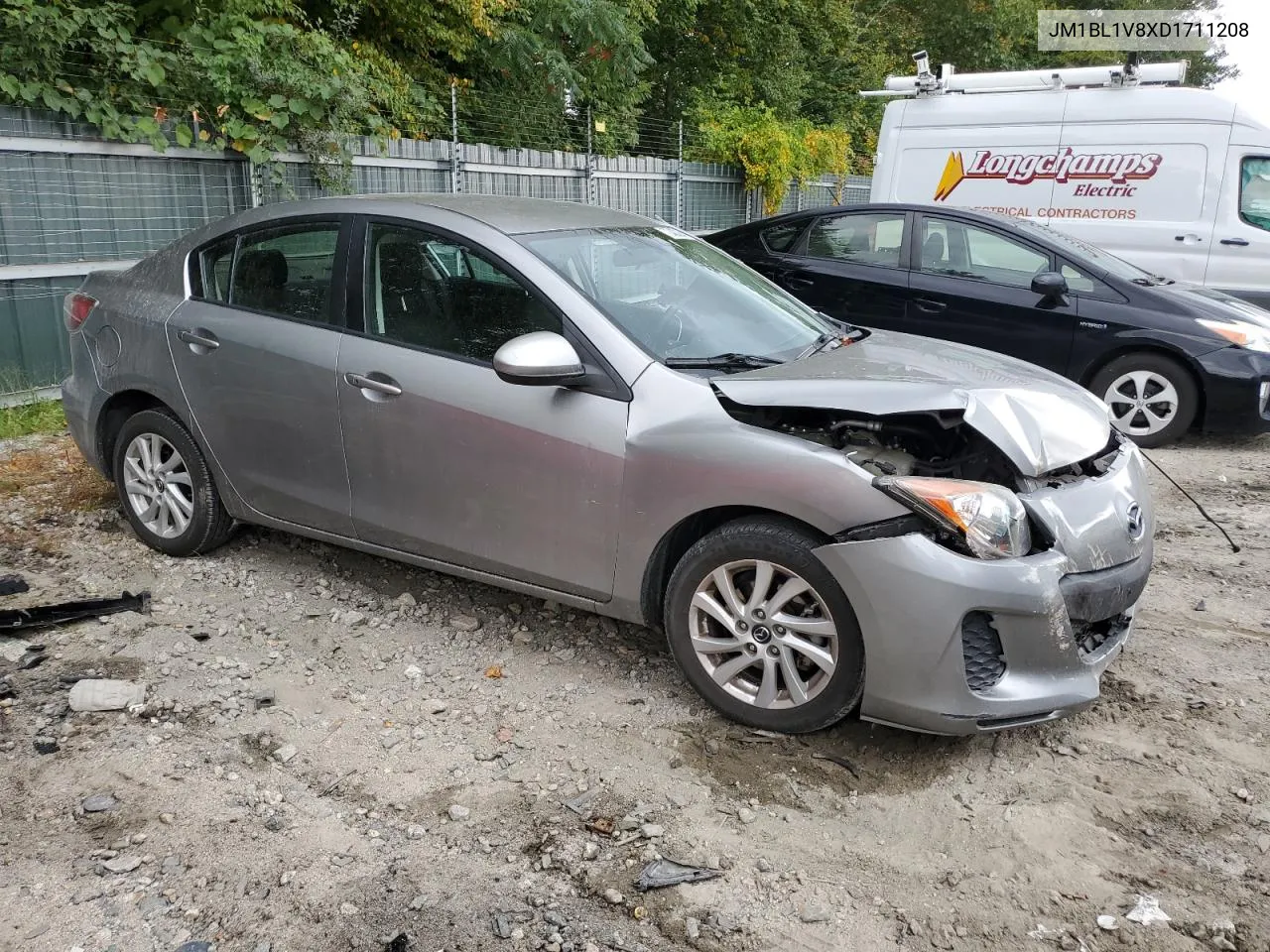 2013 Mazda 3 I VIN: JM1BL1V8XD1711208 Lot: 72480364