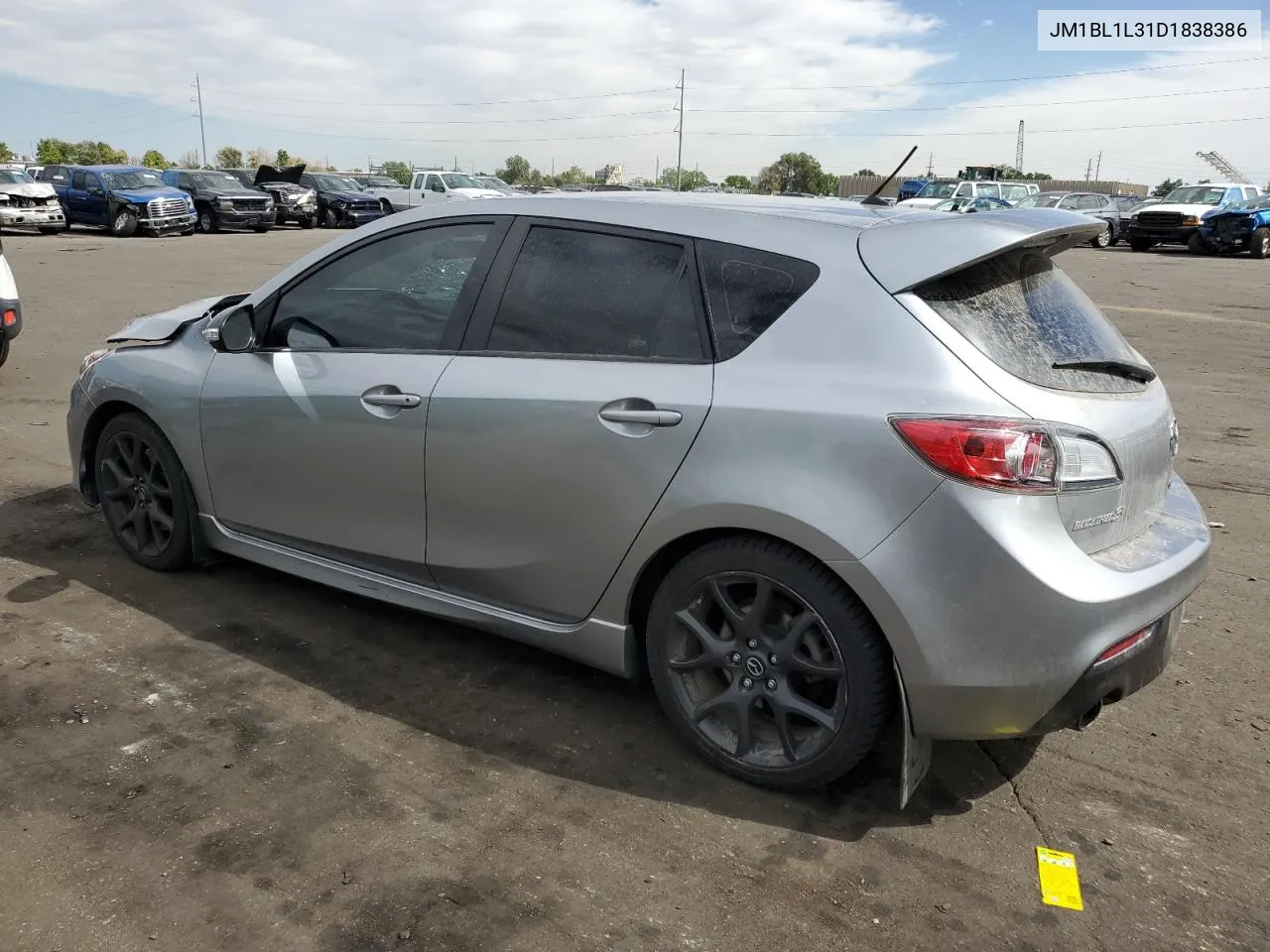 2013 Mazda Speed 3 VIN: JM1BL1L31D1838386 Lot: 72545324