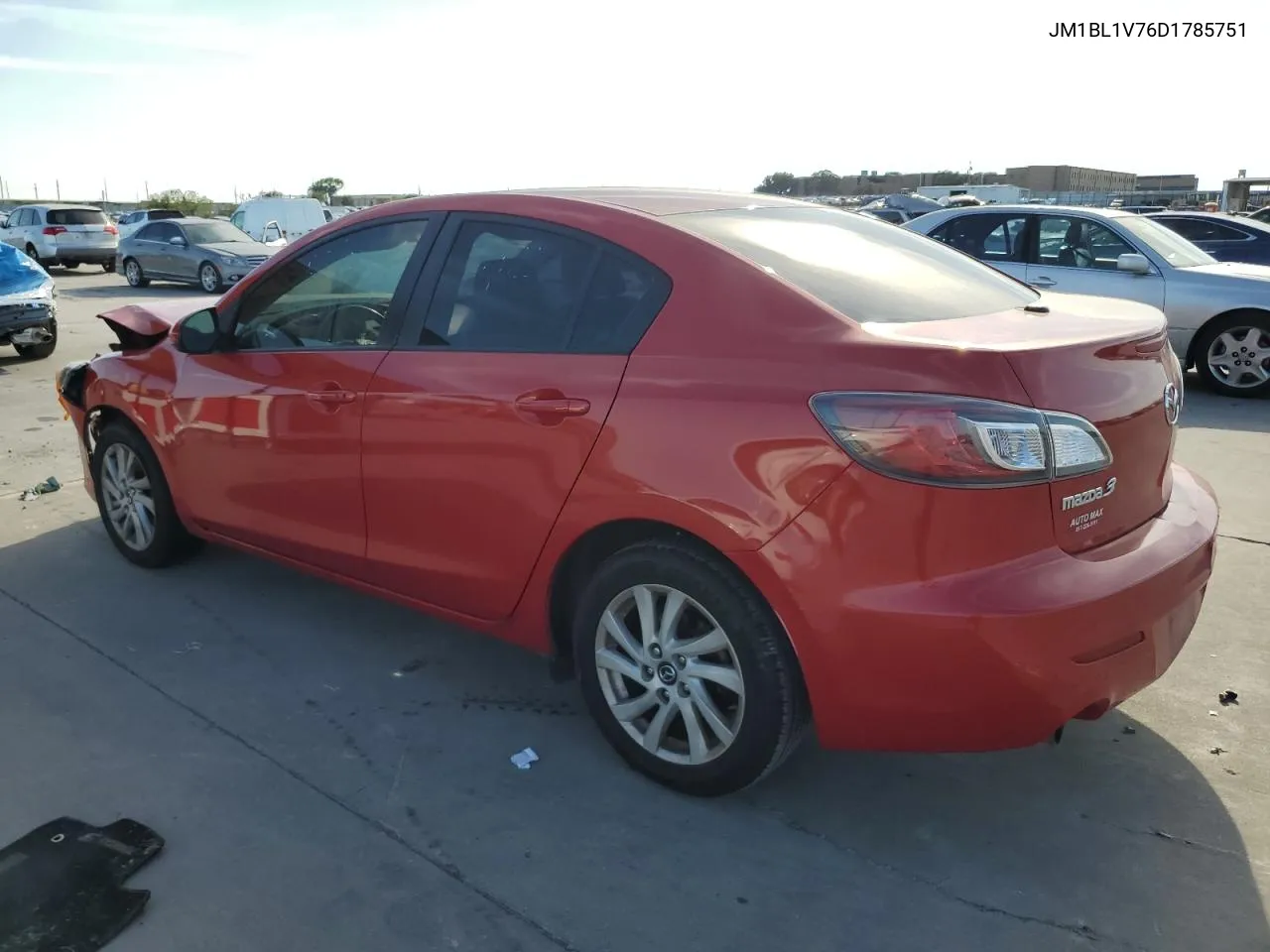 JM1BL1V76D1785751 2013 Mazda 3 I