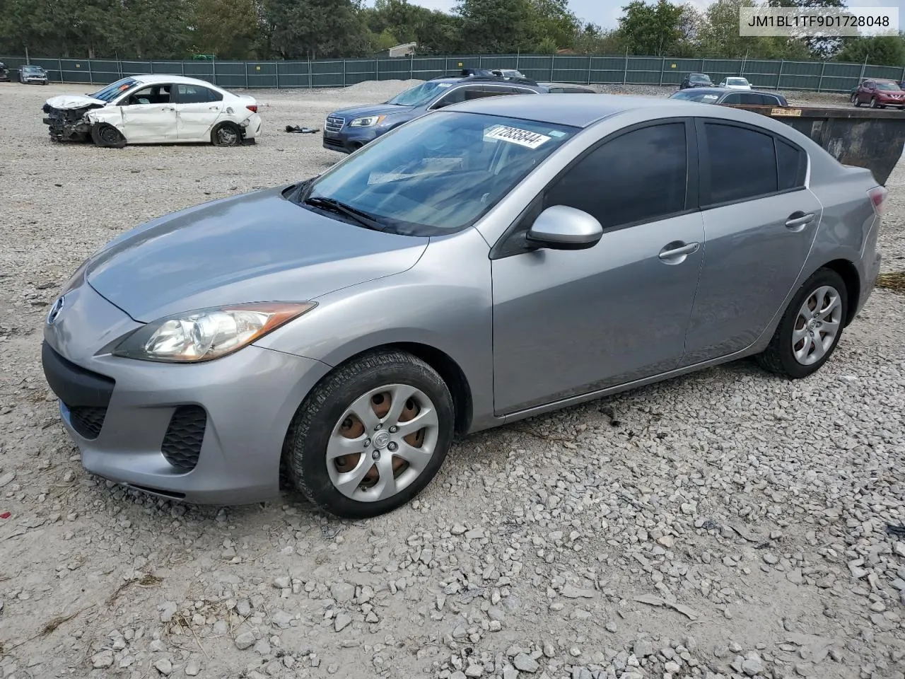 2013 Mazda 3 I VIN: JM1BL1TF9D1728048 Lot: 72835844