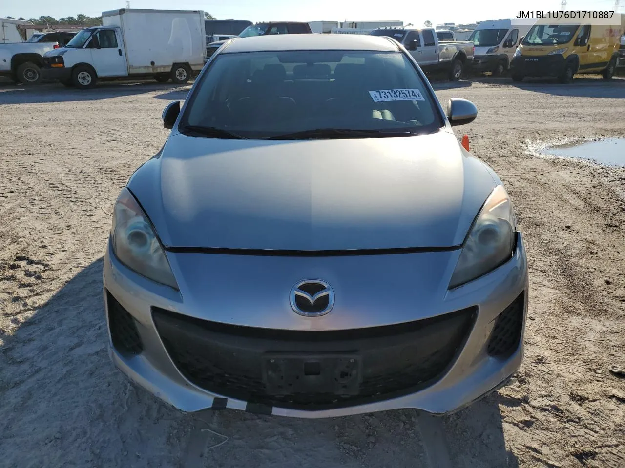 2013 Mazda 3 I VIN: JM1BL1U76D1710887 Lot: 73132574