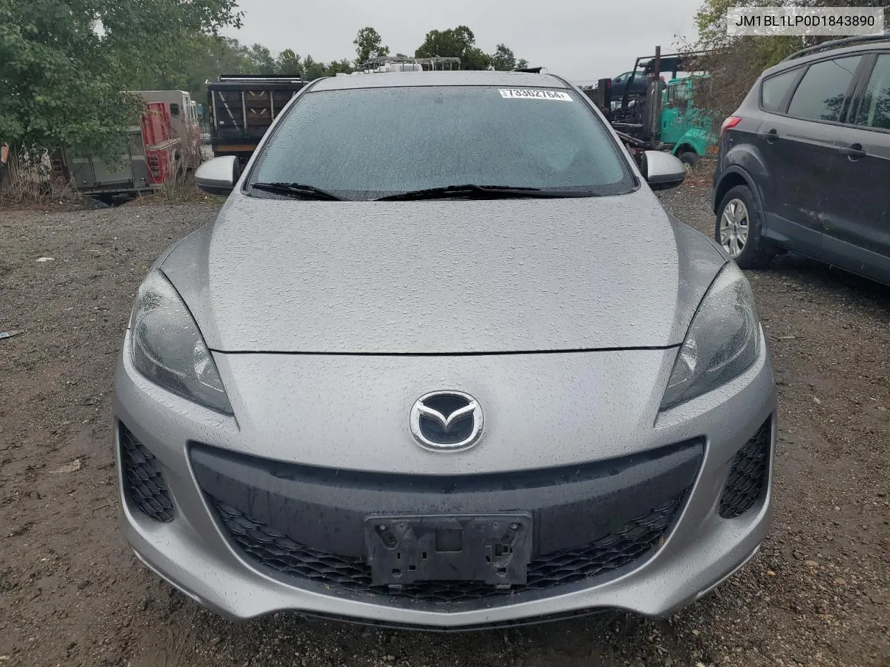 2013 Mazda 3 I VIN: JM1BL1LP0D1843890 Lot: 73362764