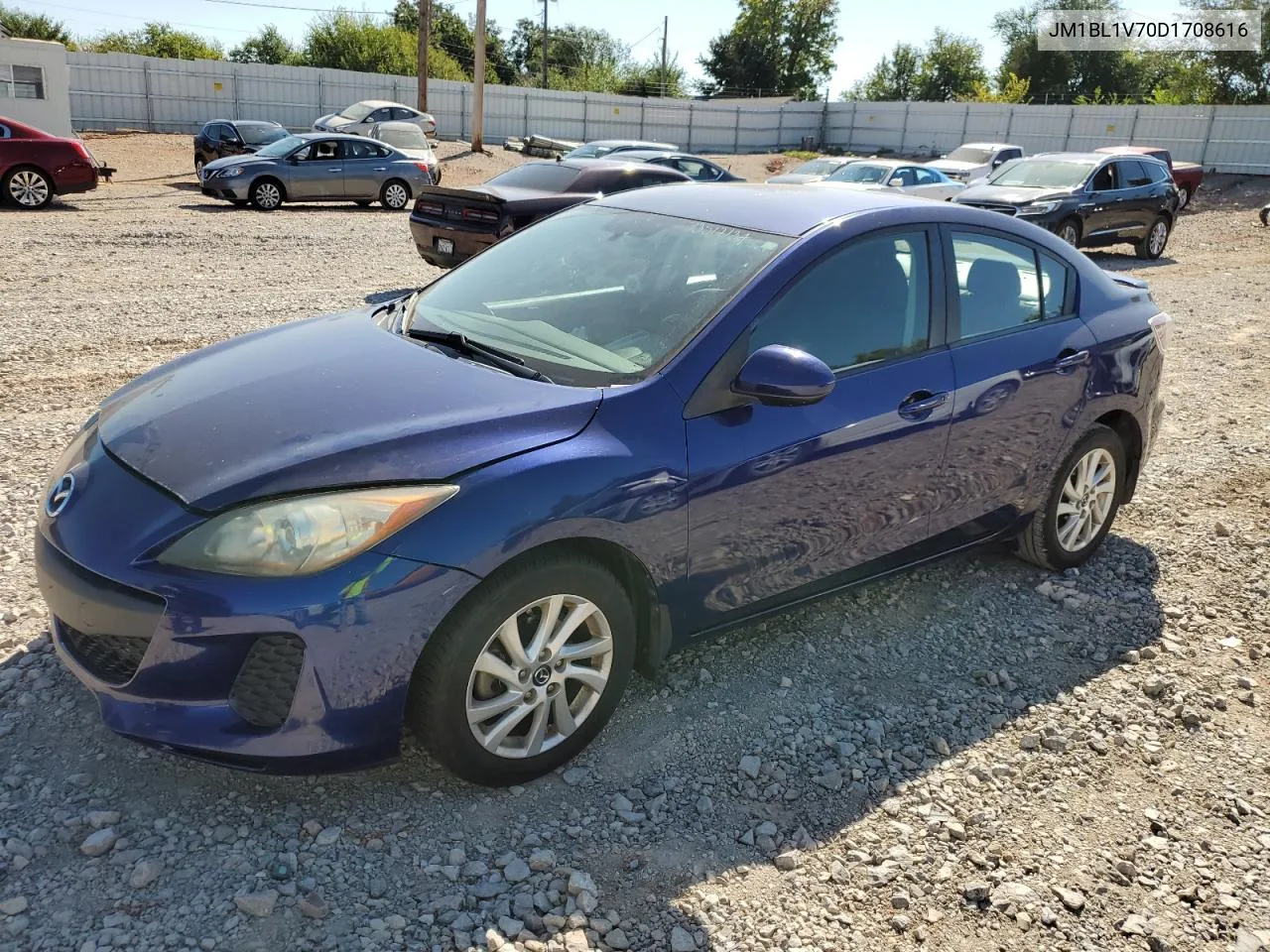 2013 Mazda 3 I VIN: JM1BL1V70D1708616 Lot: 73517134