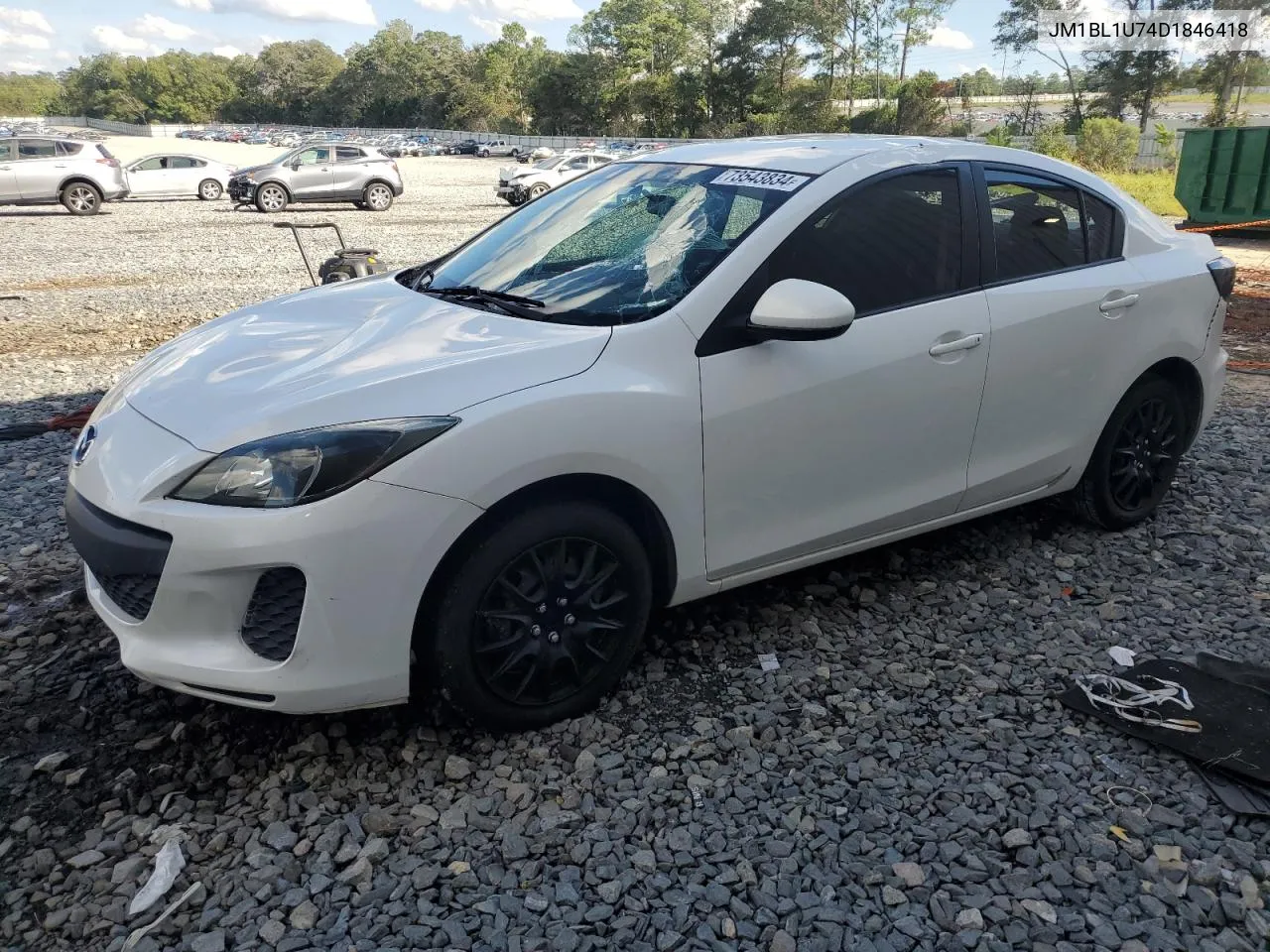 JM1BL1U74D1846418 2013 Mazda 3 I