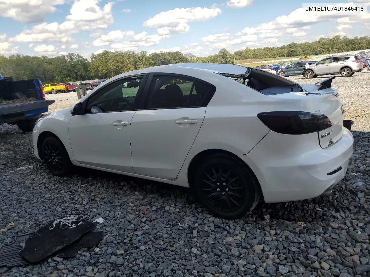 2013 Mazda 3 I VIN: JM1BL1U74D1846418 Lot: 73543834