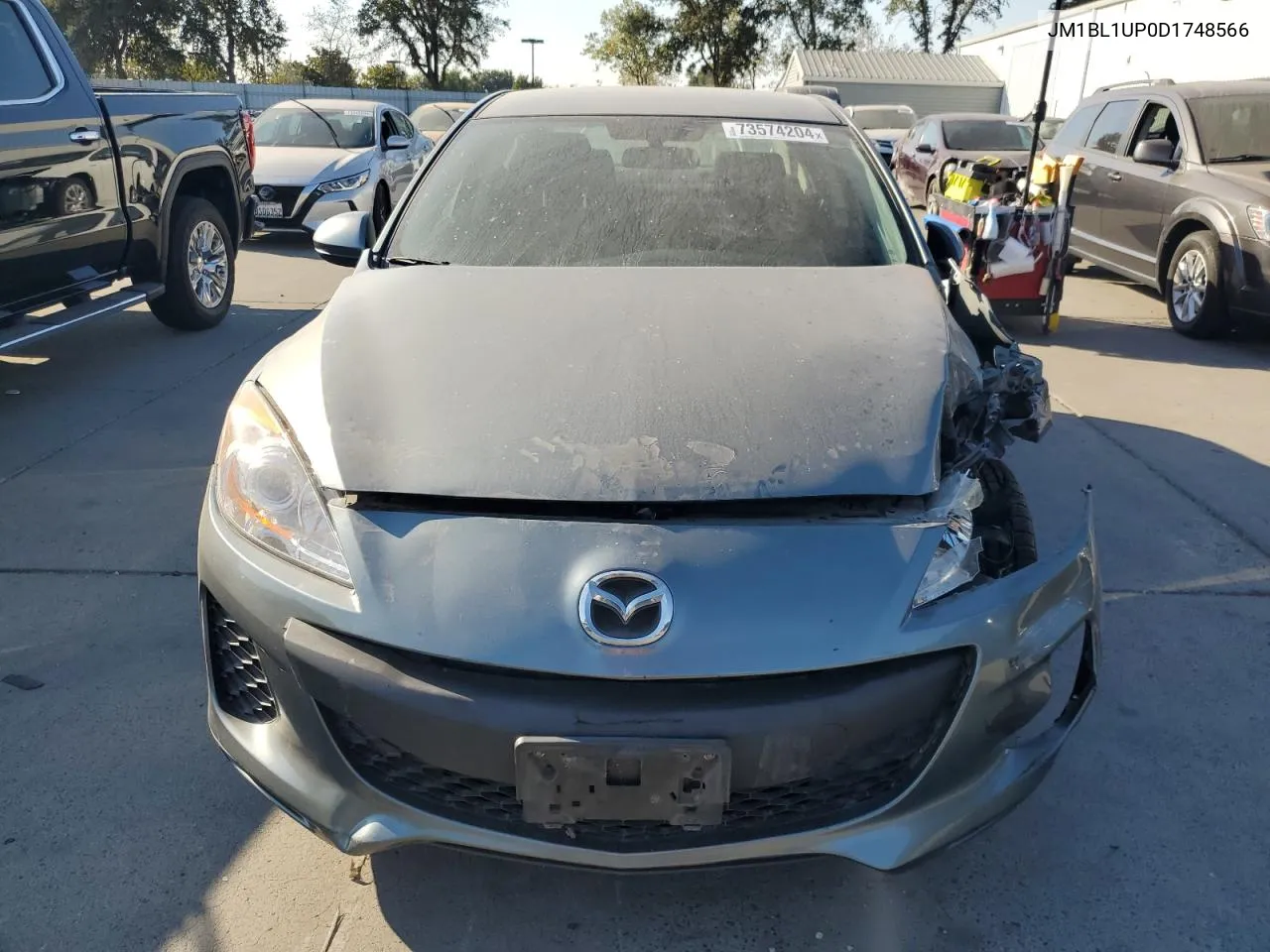 JM1BL1UP0D1748566 2013 Mazda 3 I