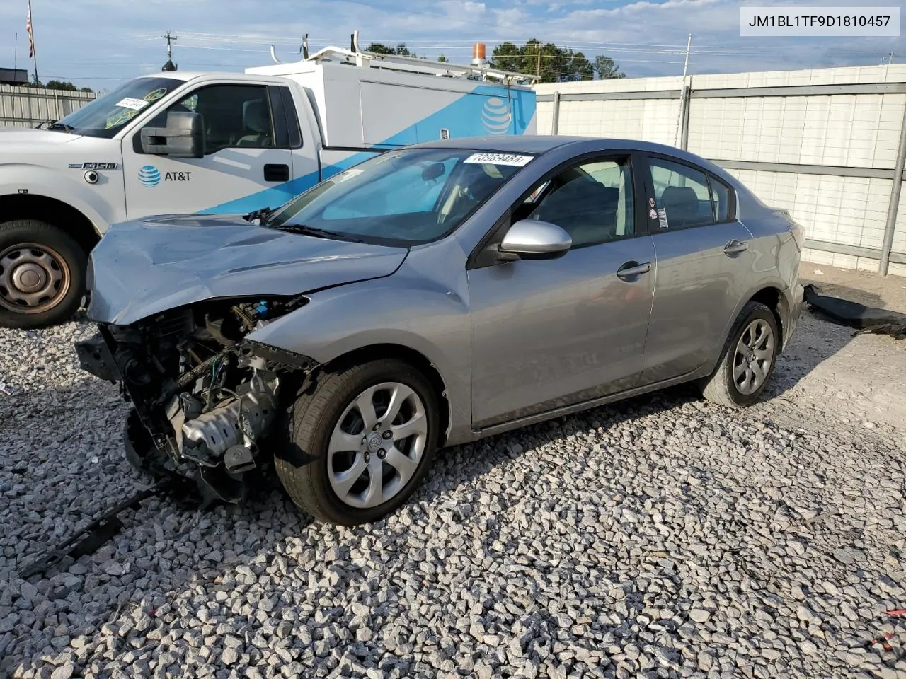 2013 Mazda 3 I VIN: JM1BL1TF9D1810457 Lot: 73989484