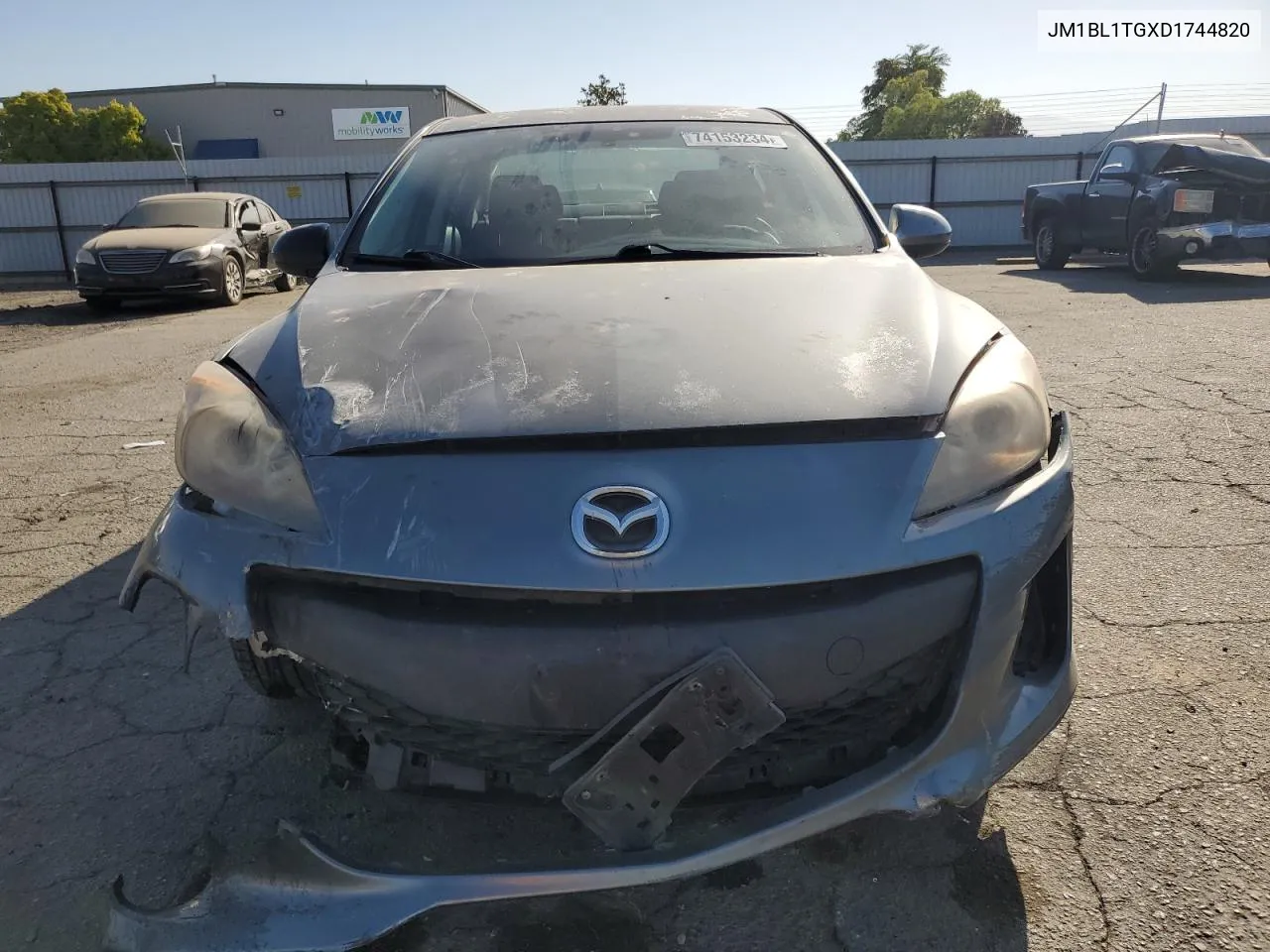 JM1BL1TGXD1744820 2013 Mazda 3 I