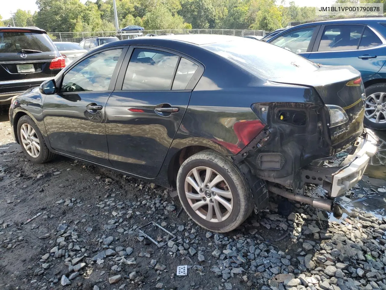 2013 Mazda 3 I VIN: JM1BL1VP0D1790878 Lot: 74358294