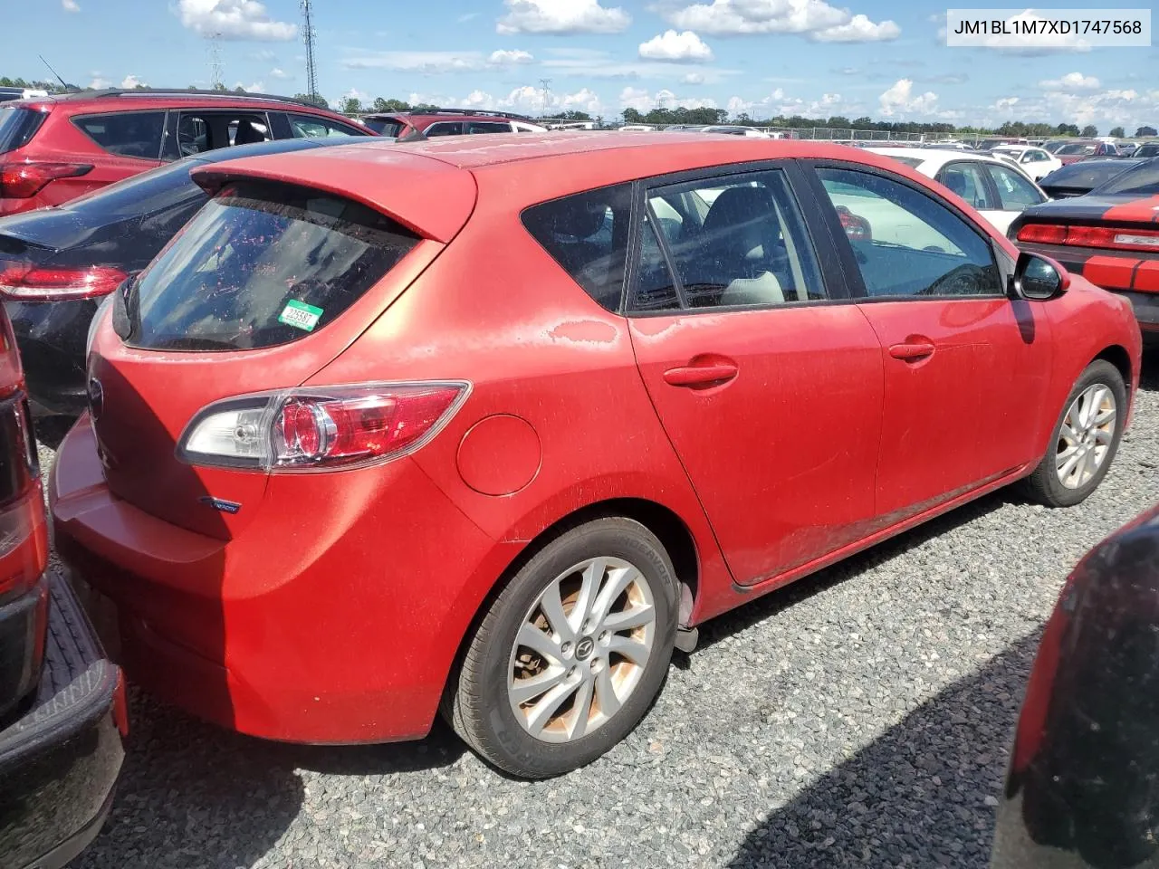 JM1BL1M7XD1747568 2013 Mazda 3 I