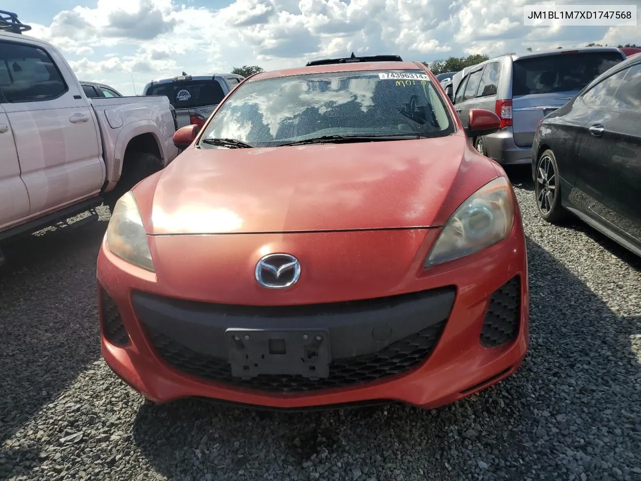 JM1BL1M7XD1747568 2013 Mazda 3 I